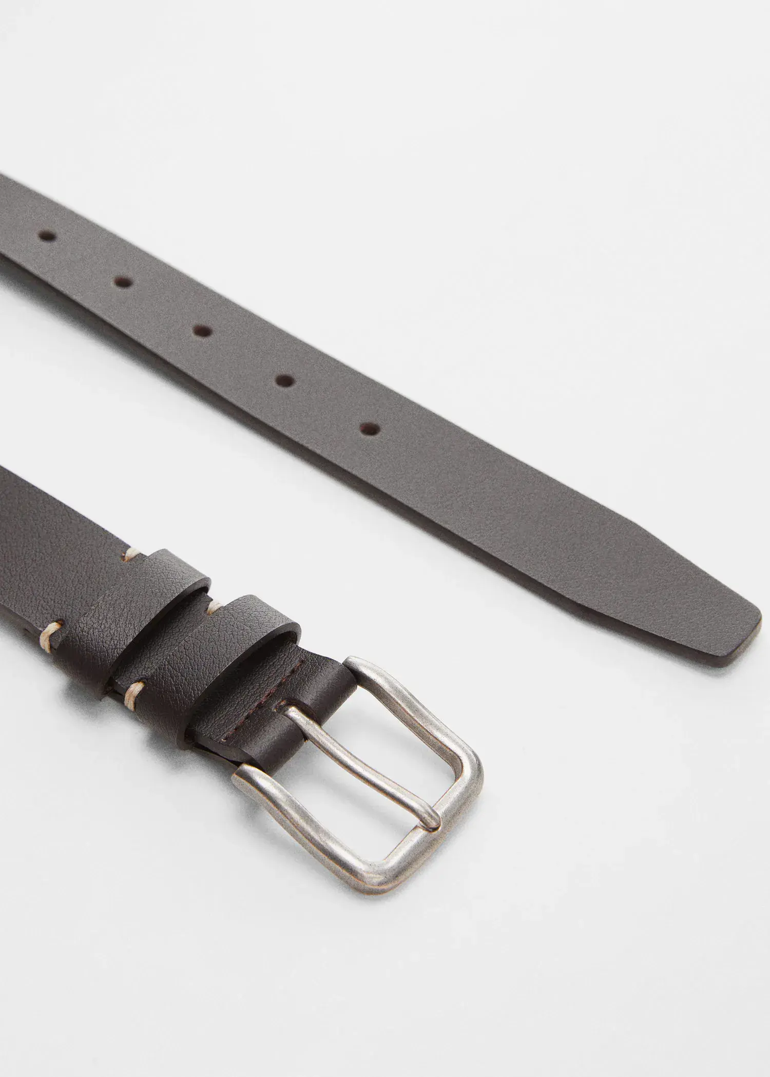 Mango Buckle leather belt. 1