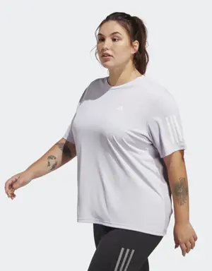 T-shirt Own the Run (Plus Size)