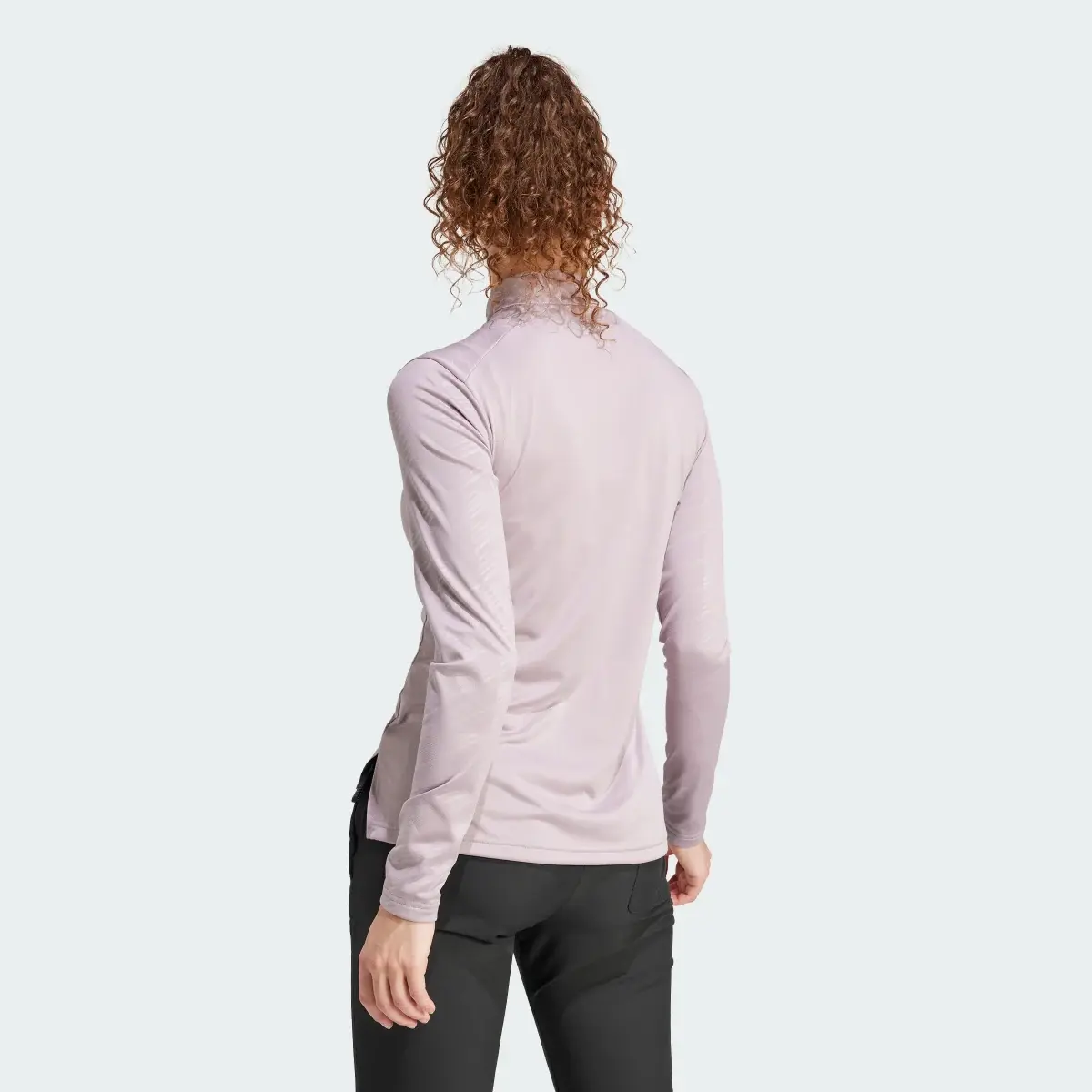 Adidas T-shirt manches longues à demi-zip Terrex Multi. 3