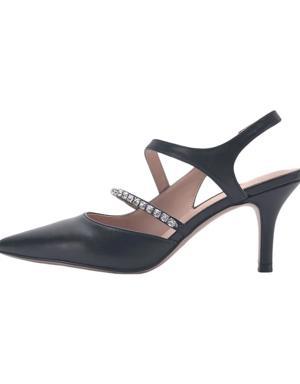 PALMA 3FX Siyah Kadın Topuklu Ayakkabı