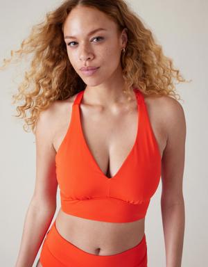 Athleta Plunge Bikini Top D&#45Dd orange