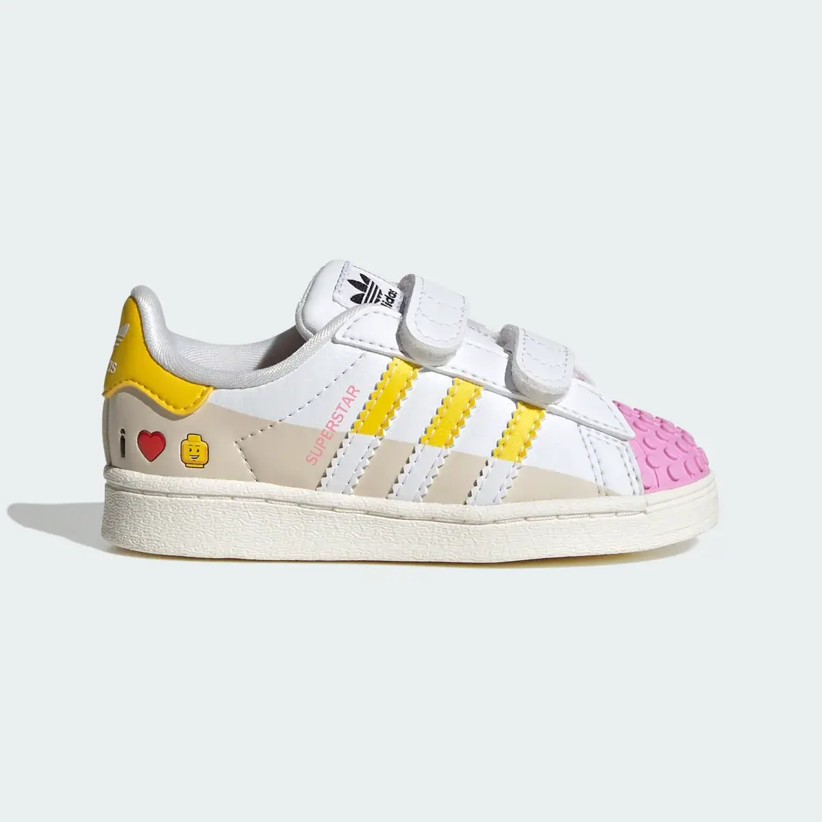 Superstar 2 orders kids yellow