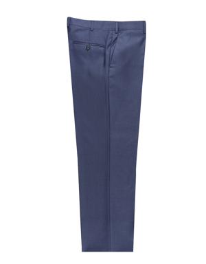 Slim Fit Desenli Klasik Pantolon