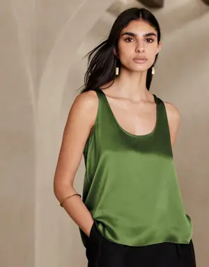 Sublime Silk Tank green