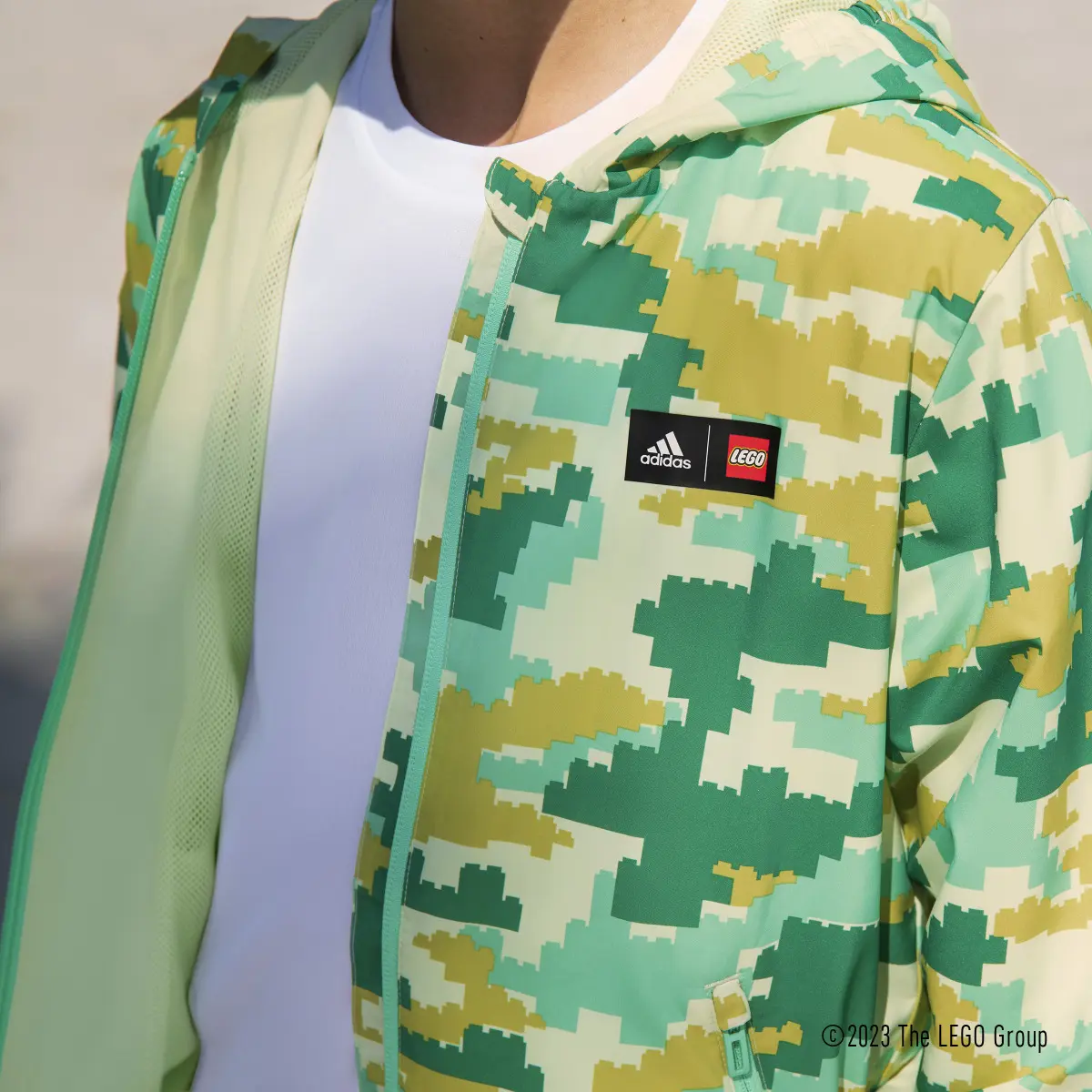 Adidas x LEGO PLAY Windbreaker. 2