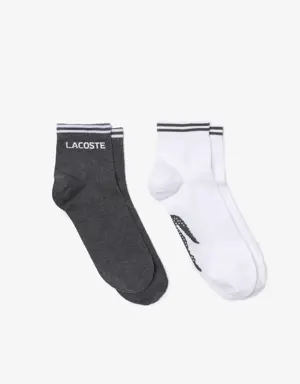 Lacoste Unisex Lacoste SPORT Low Cotton Sock 2-Pack