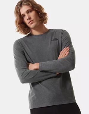 Men&#39;s Easy Long-Sleeve T-Shirt