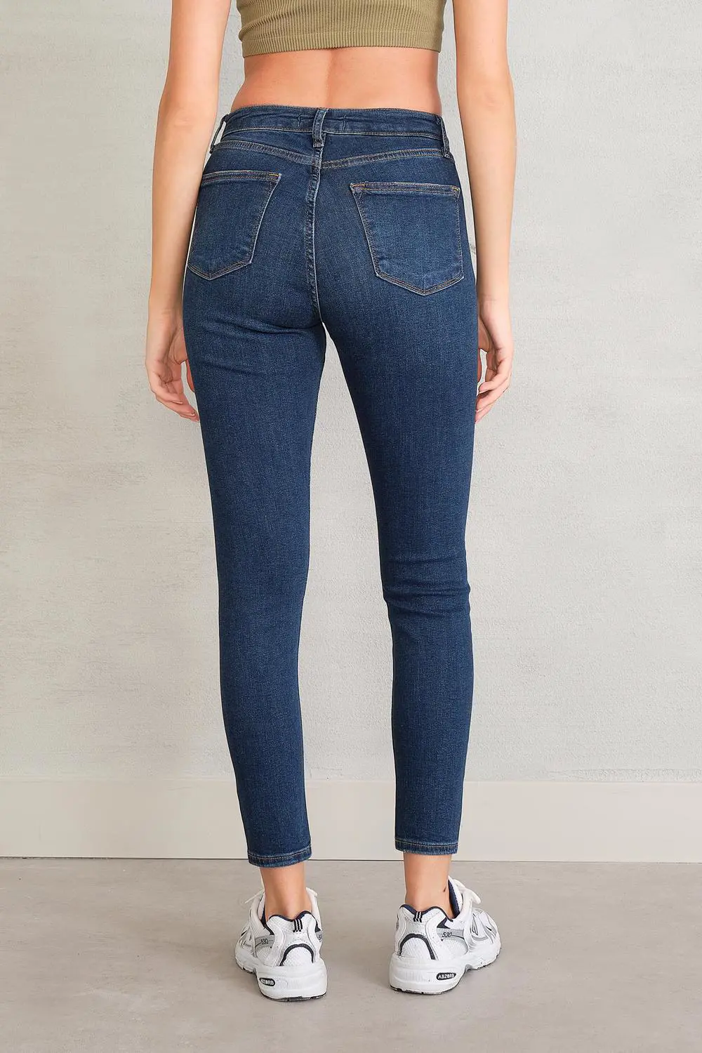 Addax Yüksek Bel Skinny Jean Pantolon. 2