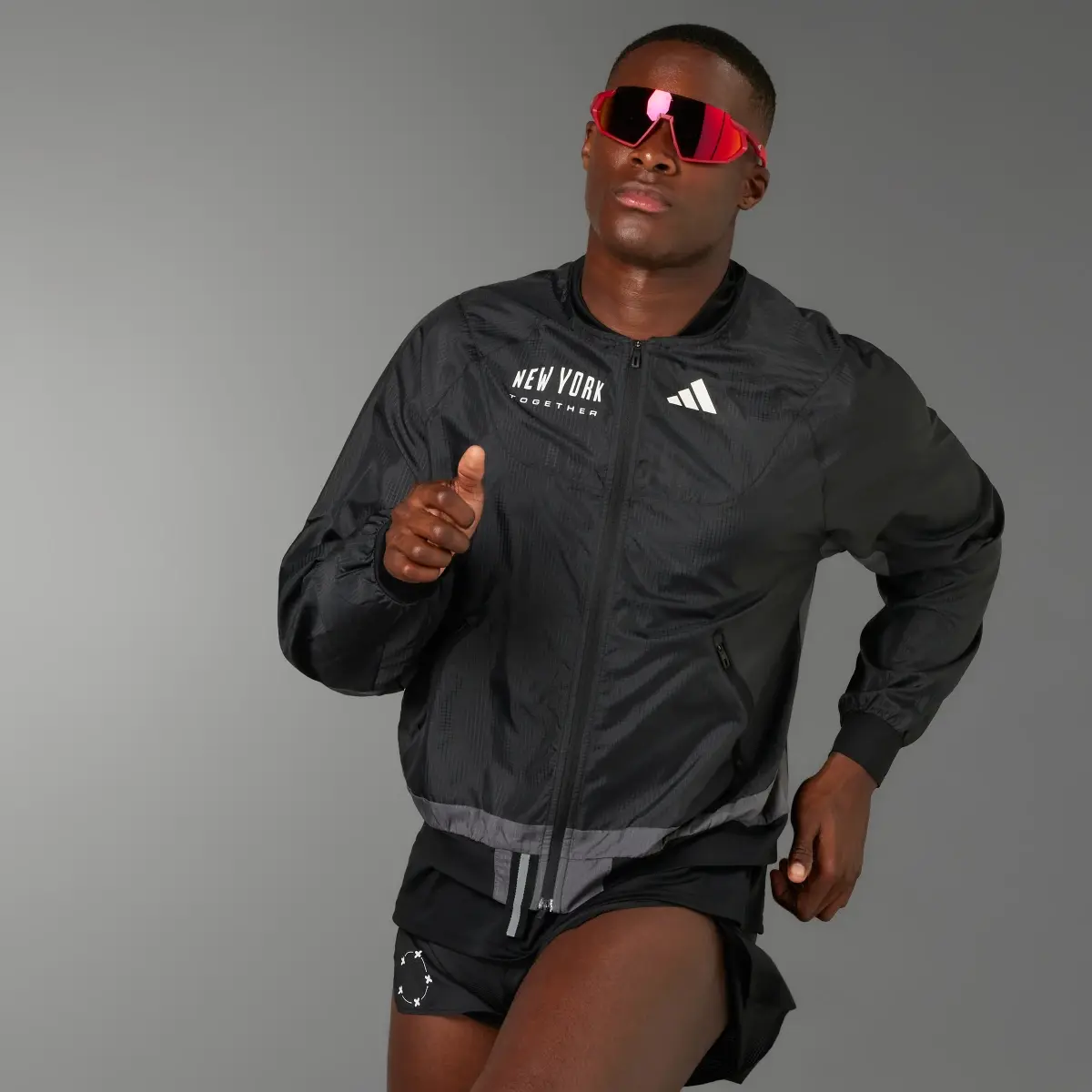 Adidas NYC Running Jacket (Gender Neutral). 1