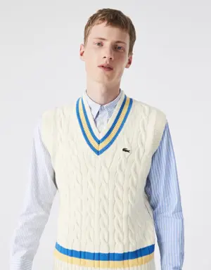 Men's Classic Fit Wool Sweater Vest