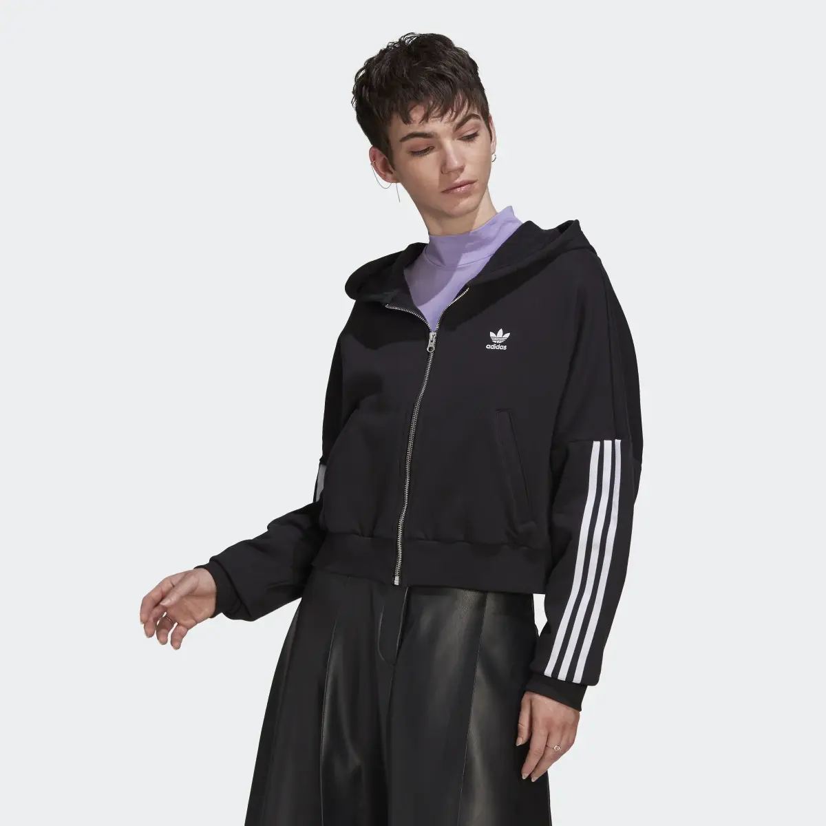 Adidas Chaqueta con capucha Adicolor Classics Relaxed. 2