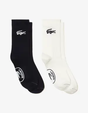 Lacoste Unisex 2-Pack Made In France Organic Cotton Socks