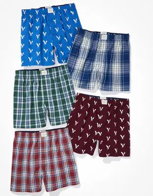 American Eagle O Stretch Boxer Short 5-Pack. 1