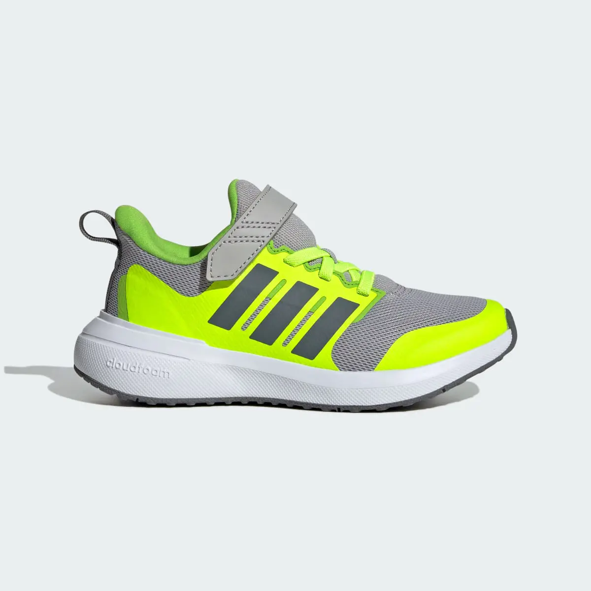 Adidas Chaussure à lacets élastiques et scratch FortaRun 2.0 Cloudfoam. 2