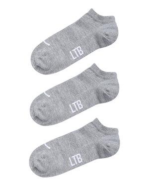 3'lü Paket Gri Çorap