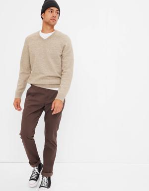 Modern Khakis in Athletic Taper with GapFlex brown