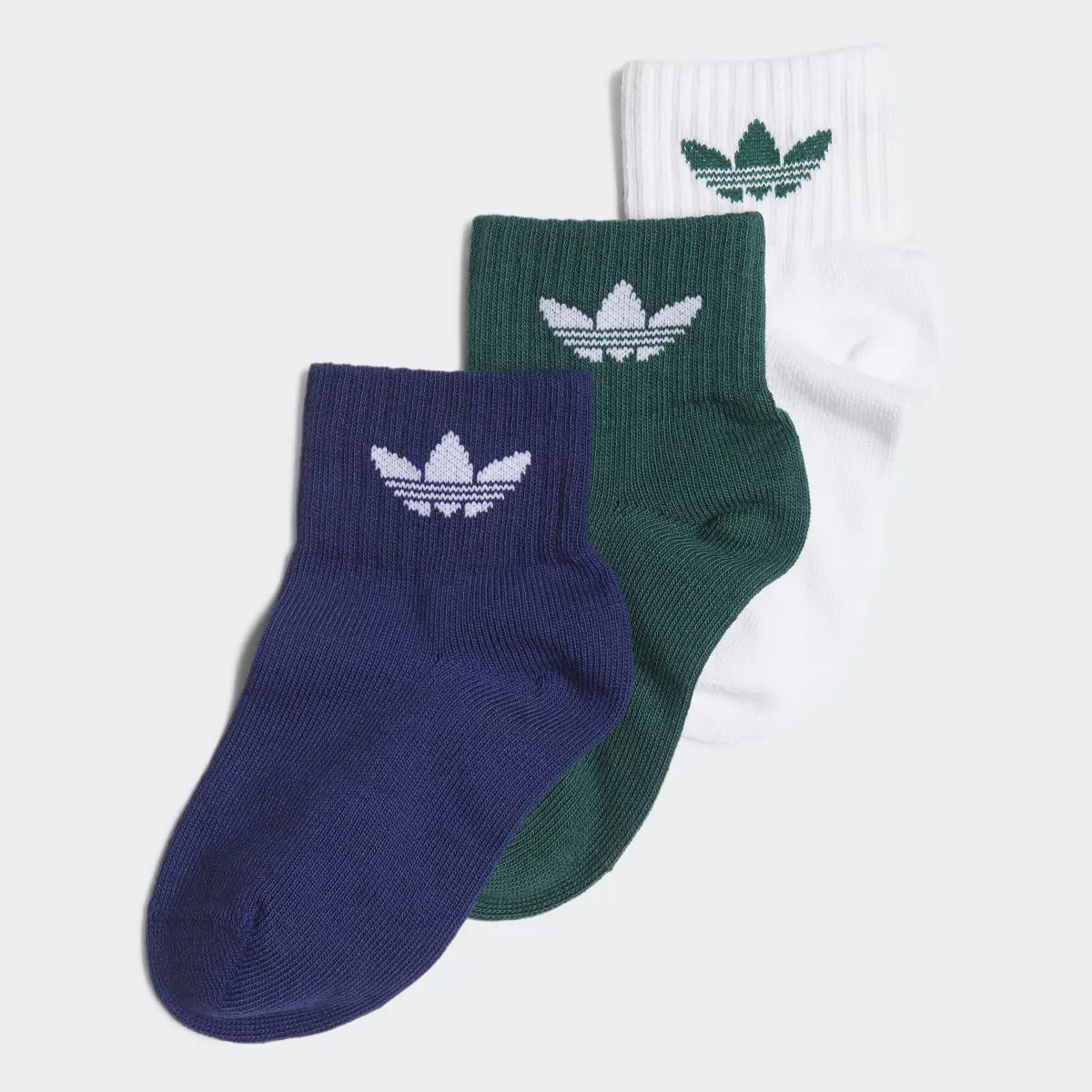 Adidas Bilek Boy Çorap - 3 Çift. 1 Adidas Bilek Boy Çorap - 3 Çift. 1