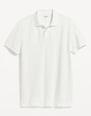 Old Navy Printed Classic Fit Pique Polo for Men multi