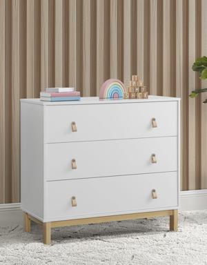 babyGap Legacy Pulls 3 Drawer Dresser white