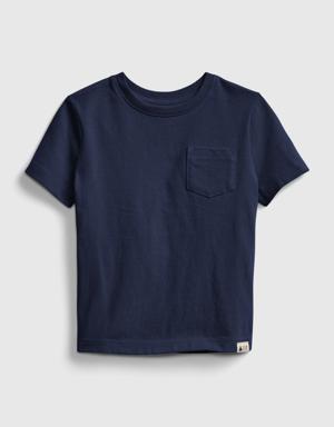 Toddler Mix and Match Pocket T-Shirt blue