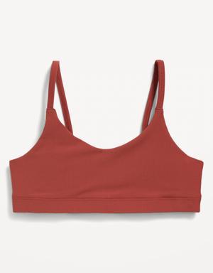 Old Navy PowerSoft Everyday Convertible-Strap Bra for Girls red
