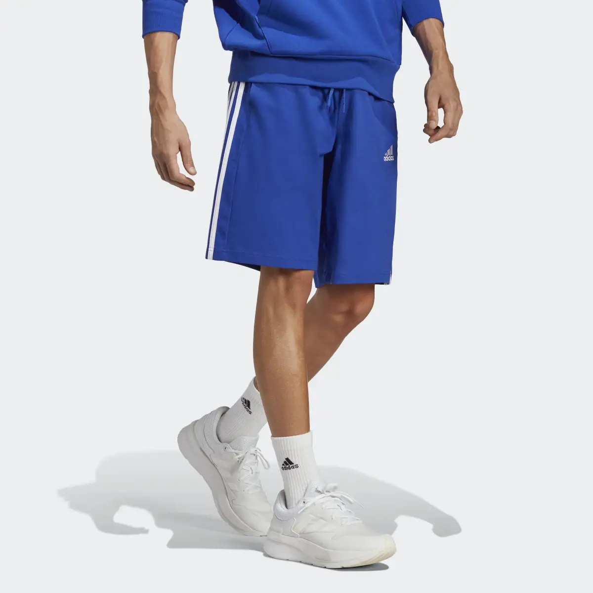 Adidas Shorts Essentials Single Jersey 3 Franjas. 1