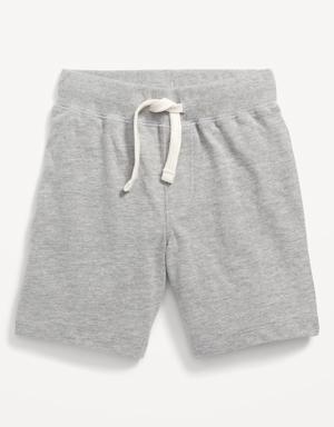 Old Navy Unisex Jersey-Knit Jogger Shorts for Toddler gray