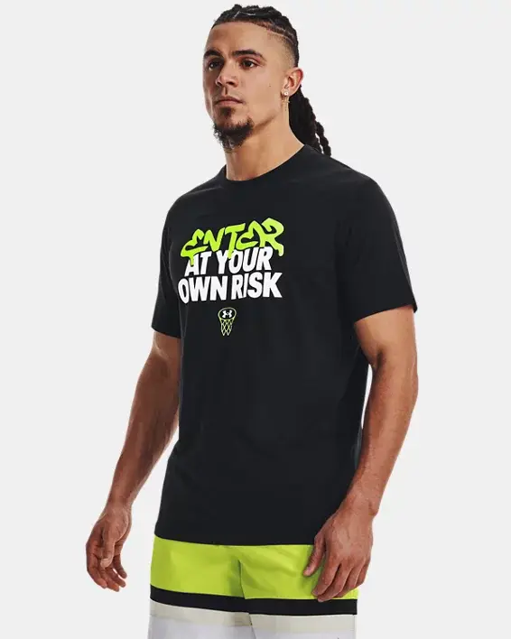 Under Armour Men's UA Enter At Your Own Risk Short Sleeve. 1