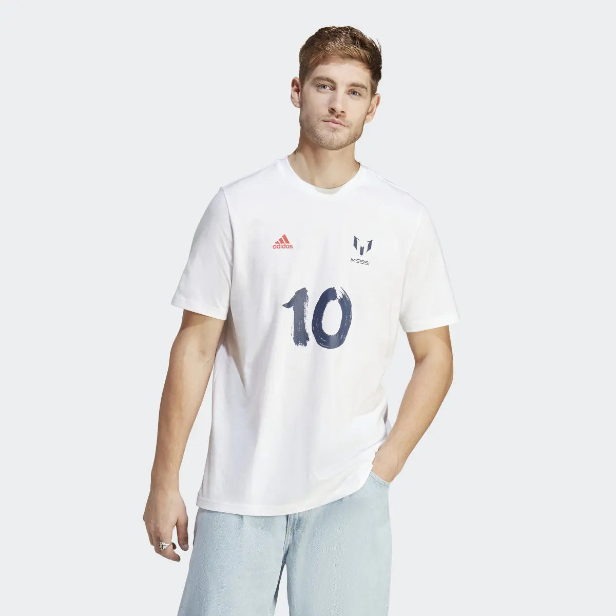 Adidas Playera Estampada Messi Fútbol CNY. 2