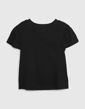 Toddler Organic Cotton Mix and Match T-Shirt black