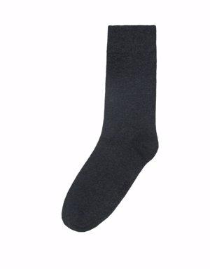 Regular Fit Erkek Antrasit Çorap