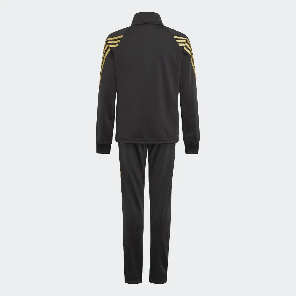 Adidas Team Polyester Regular 3-Stripes Track Suit. 2