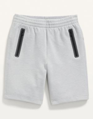 Dynamic Fleece Performance Shorts for Boys (At Knee) gray
