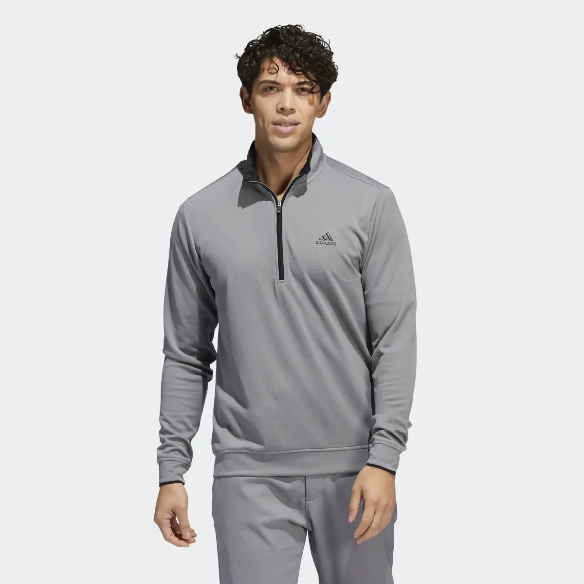 Adidas Quarter-Zip Pullover. 2