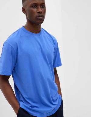 Gap 100% Organic Cotton Original T-Shirt blue