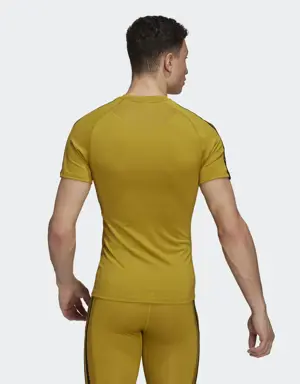Adidas Techfit 3-Stripes Training Tee. 3 Adidas Techfit 3-Stripes Training Tee. 3