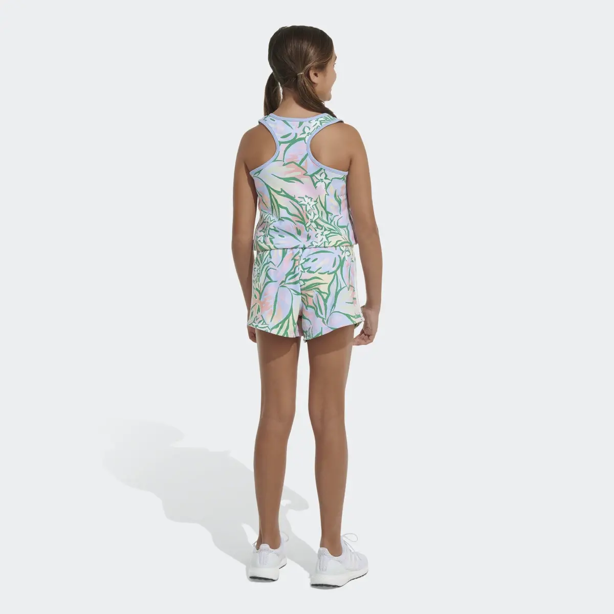 Adidas Allover Print Tank Top Romper. 2