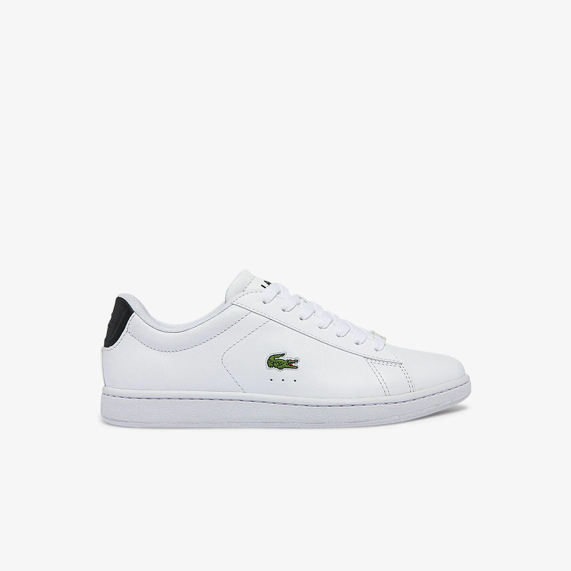 Lacoste Women's Carnaby Evo Leather and Synthetic Sneakers. 1