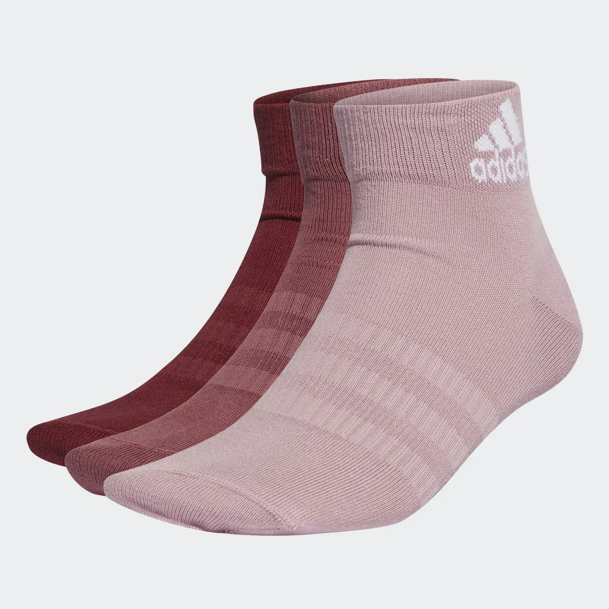 Adidas Calcetines Tobilleros (3 Pares) (UNISEX). 2