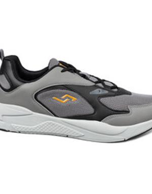 27415 İndigo Mavi - Siyah - Turuncu Günlük Yürüyüş Koşu Erkek Spor Ayakkabı