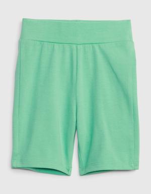 Toddler Cotton Mix and Match Bike Shorts green