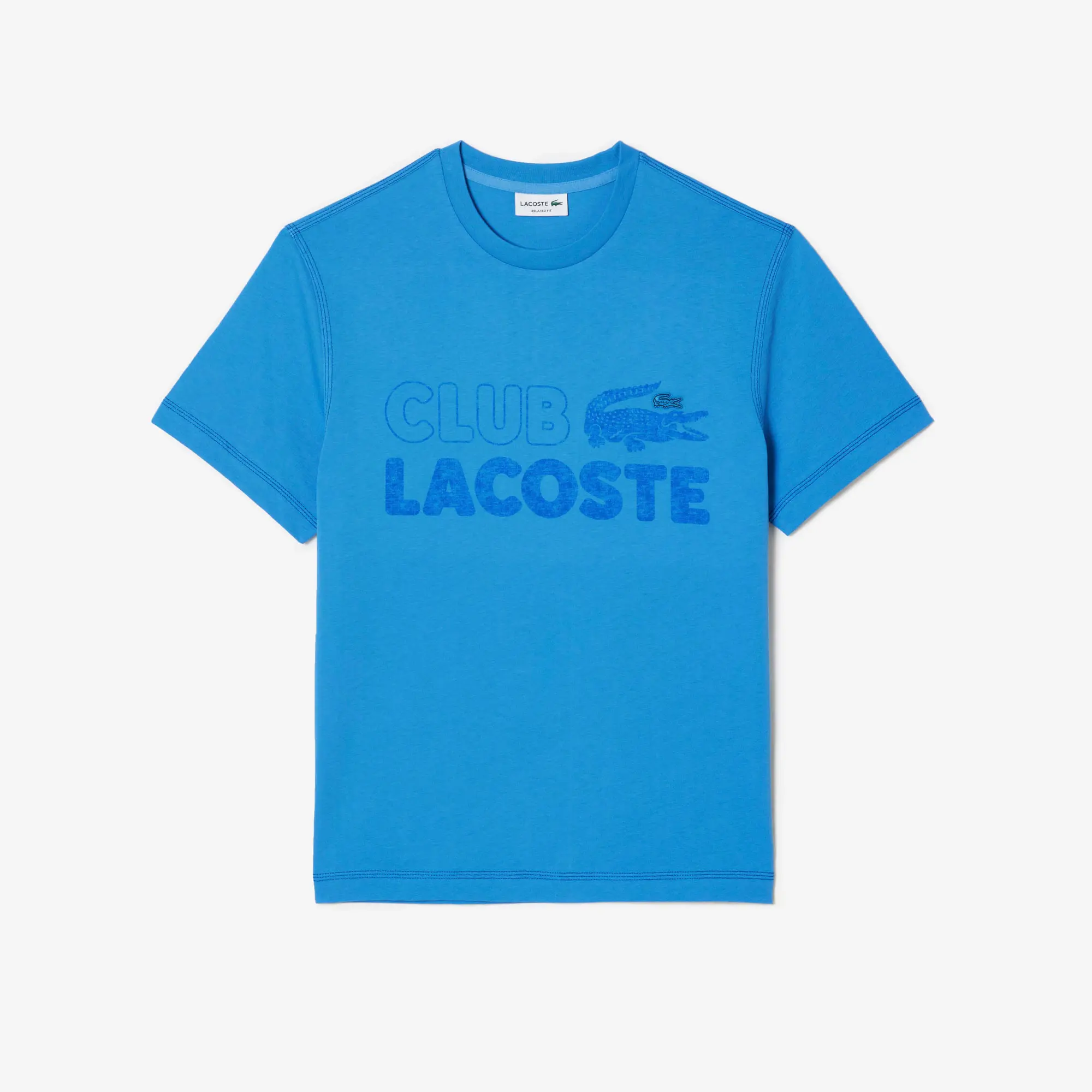 Lacoste Men’s Vintage Print Organic Cotton T-Shirt. 2
