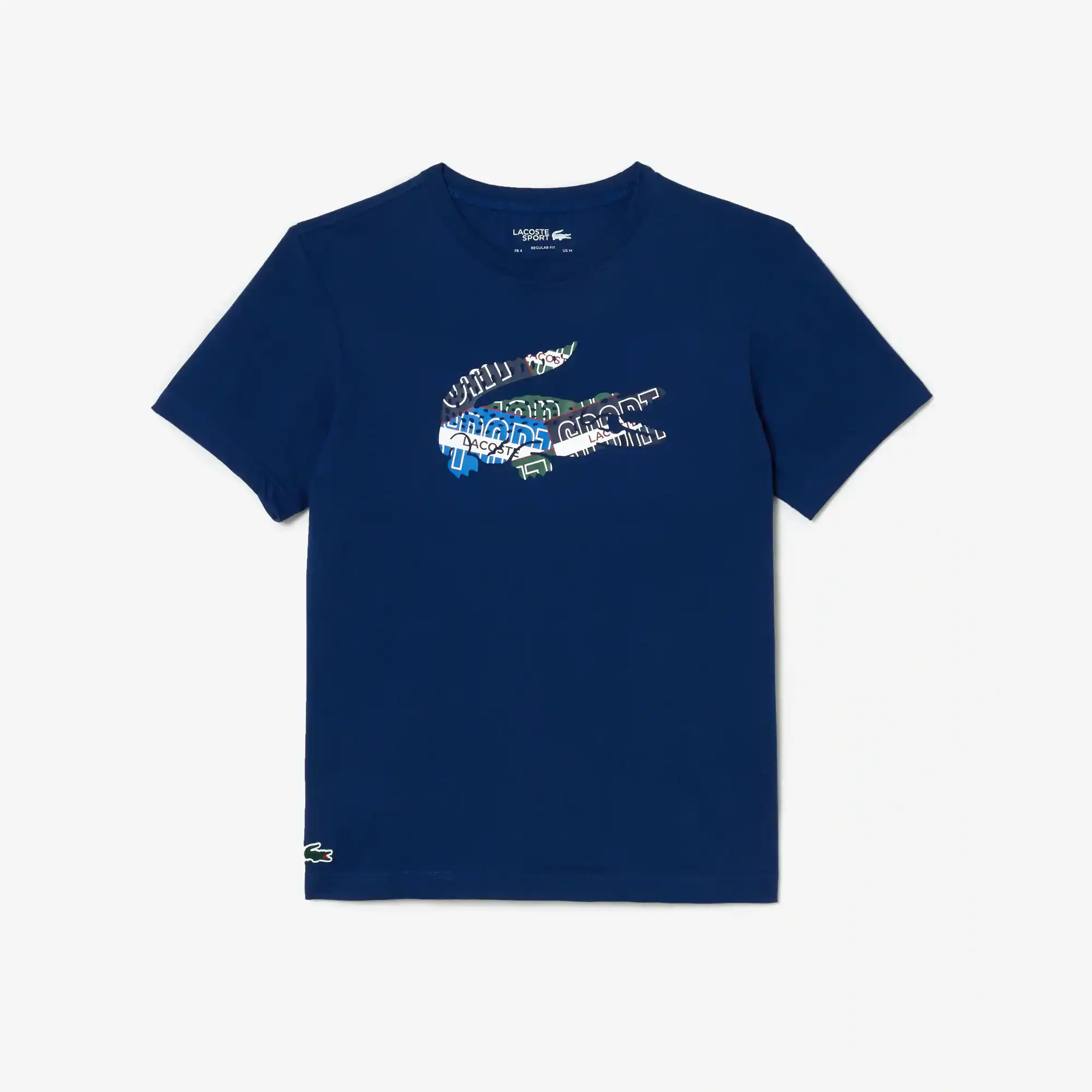Lacoste Men's SPORT Cotton Jersey T-Shirt. 1 Lacoste Men's SPORT Cotton Jersey T-Shirt. 1