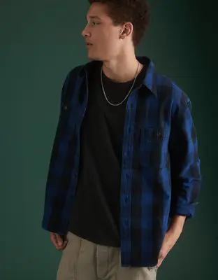 American Eagle 77 Premium Flannel Shirt. 1