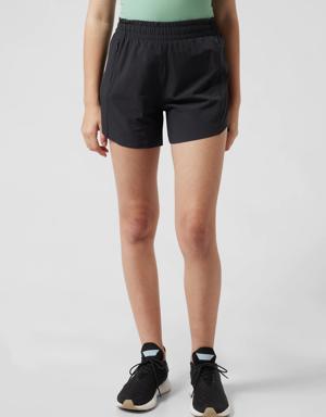 Girl Heart The Hustle 4&#34 Short black