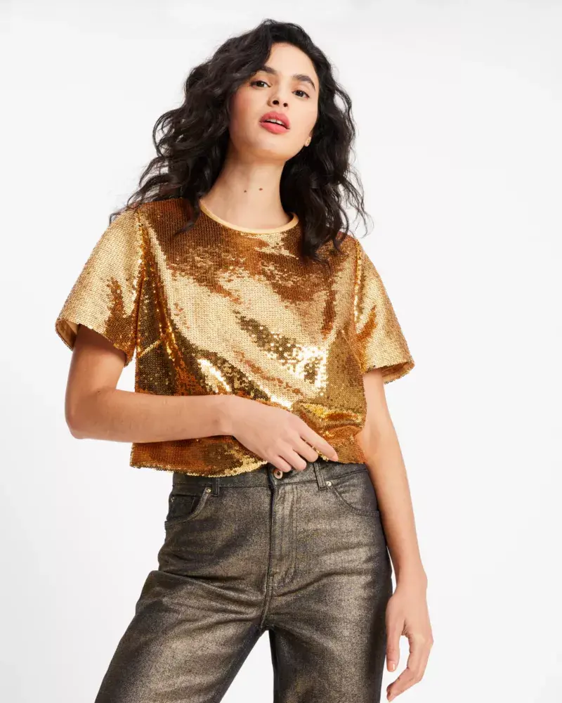 Kate Spade Sequin Top. 3