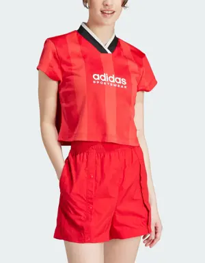 Adidas Tiro Colorblock Crop Tişört