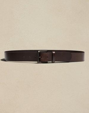 Tumbled Leather Belt brown