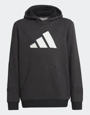 Adidas Sweatshirt com Capuz 3-Stripes Future Icons