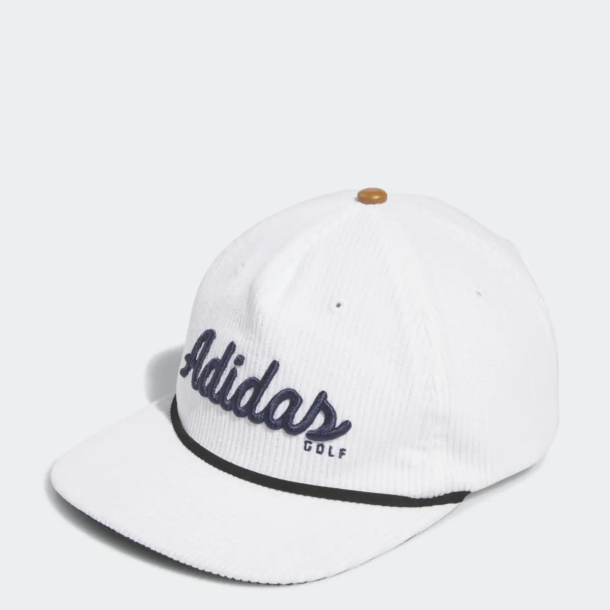 Adidas Corduroy Leather Five-Panel Rope Hat. 1